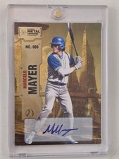 2022 Skybox Metal Universe Champions MARCELO MAYER Rookie RC Auto Gold #/25