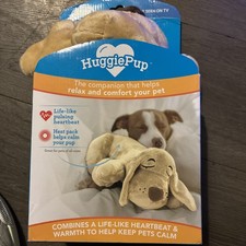 JML HuggiePup Pet Calming Companion Teddy NEW 