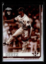 2019 Topps Chrome Dean Deetz #79 Sepia Refractor Rookie