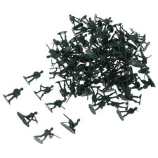 100 Pcs Soldaten Spielzeug Kleine Soldatenmodelle Miniaturmodell Figur