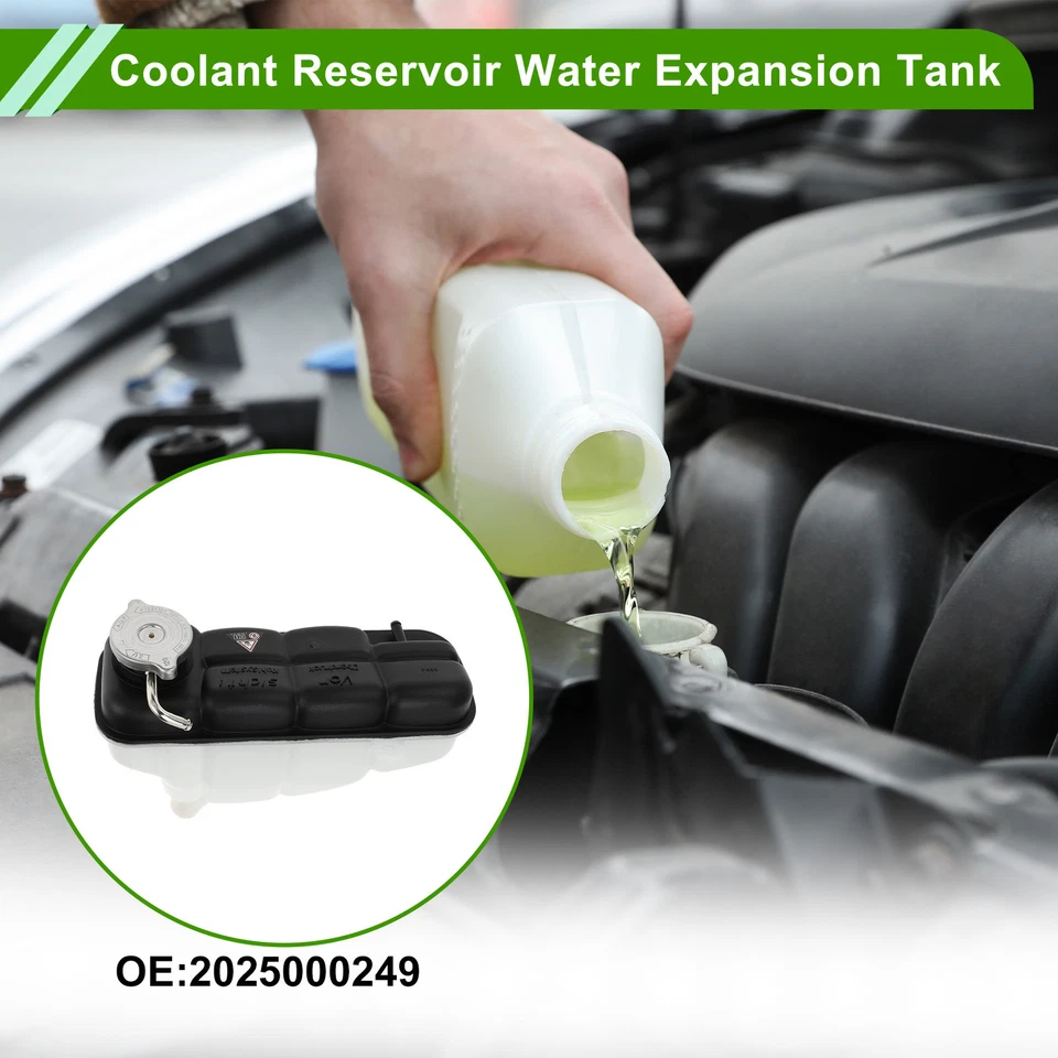 Coolant Expansion Overflow Tank No.2025000249 for Mercedes-Benz C230 1994-1998 - Image 2 of 4