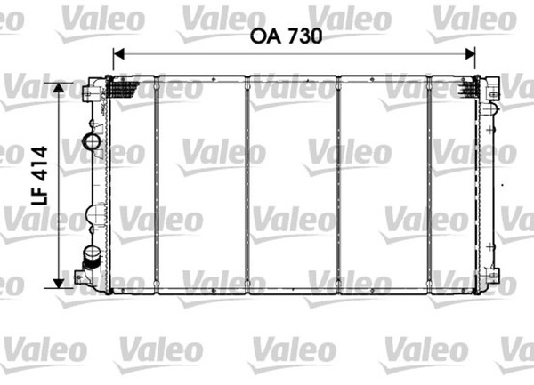 MotorküHler WasserküHler Valeo 732919 FüR Nissan Master Renault Interstar X70 2-image