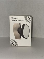Crystal Hair Eraser Remover Painless Physical Epilator Silver New in Box 