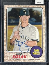 Solak, Nick - 2017 Heritage Minors - Autograph - INV5