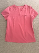 Mandala Women's Size Small Bloom Pink Scrub Top And Small Pants Scrubs