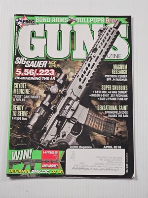 Guns Magazine April 2018 Sig Sauer 5.56 .223 #1506