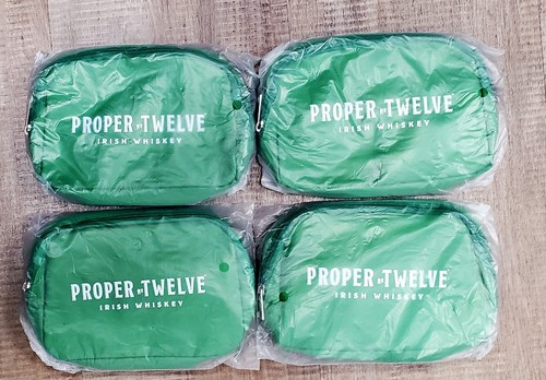 Proper Twelve Irish Whiskey Green Fanny Pack Belt Bag Waist Pouch x4