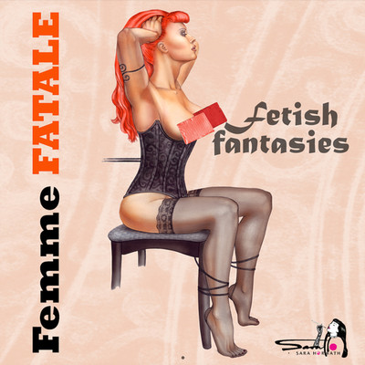 Wandkalender ''Fetish Fantasies'' mit handgezeichn. Illustrationen v. Sara Horwath