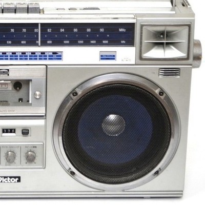 Victor JVC RC-M70 Boombox 1979 Radio Cassette Deck 7W+7W Vintage