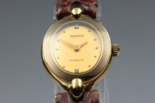 [Ecc+5] Orologio da donna al quarzo RADO Florence 153.3650.2 quadrante oro...