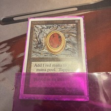 Mox ruby Proxy Card with Custom designed art