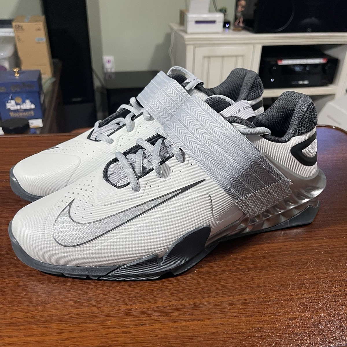 Nike Savaleos SE Weightlifting Shoes Men's Size 14 Photon Dust