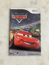 Cars Wii Manual Only