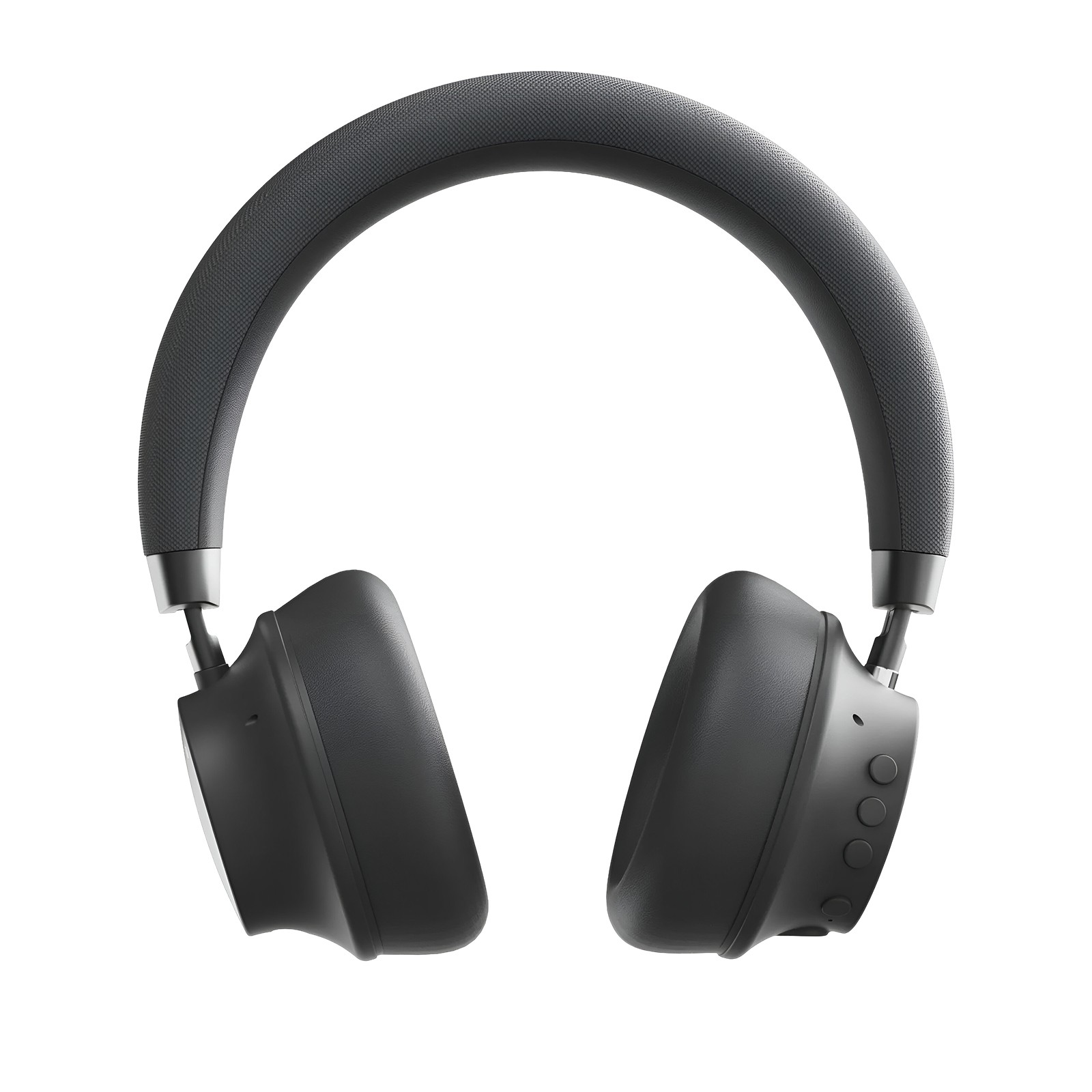 Écouteurs Bluetooth Akashi circum-auriculaires noirs avec réduction de bruit active