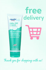 Equate Baby Hypoallergenic Baby Aloe-vera  vitamin Oil Cream E 8 fl oz