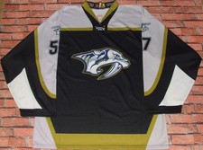 Trikot Ice Hockey Ghiaccio NHL Nashville Predators Nr. 57 Größe XL