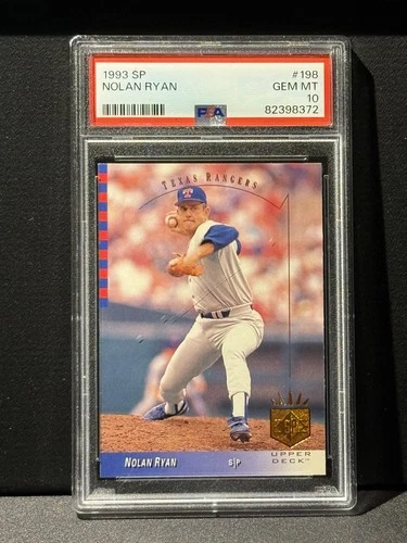 1993 Upper Deck SP - Nolan Ryan #198 PSA 10 Gem Mint