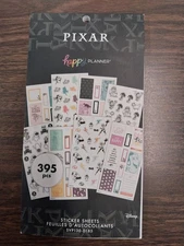 Pixar Happy Planner Stickers Sheet 'Plan A Happy Life' 395 Pieces