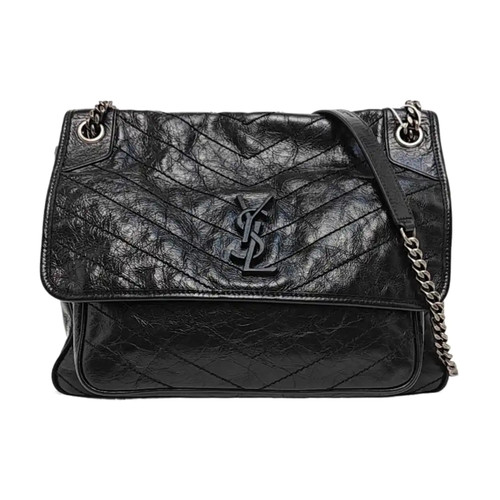 Yves Saint Laurent NIKI Crossbody bags Leather Black Free Shipping | Duties Paid