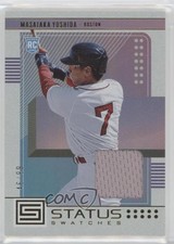 2023 Panini Chronicles Status Swatches Gold 46/99 Masataka Yoshida #SS-MY tj1