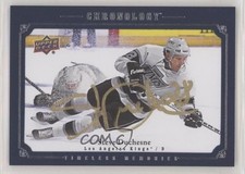 2018 Upper Deck Chronology Canvas Timeless Memories Blue Steve Duchesne Auto yc8