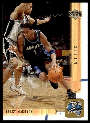 2001-02 Upper Deck  10Th Anniversary Tracy McGrady 083/100 Orlando Magic #117