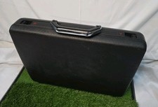 Samsonite Broker GL 1985 Black Hard Shell Slim Brief Case No Key