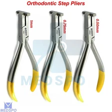 Orthodontic Step Pliers Detailing Arch Wire Bending Orthodontists Dental Tools