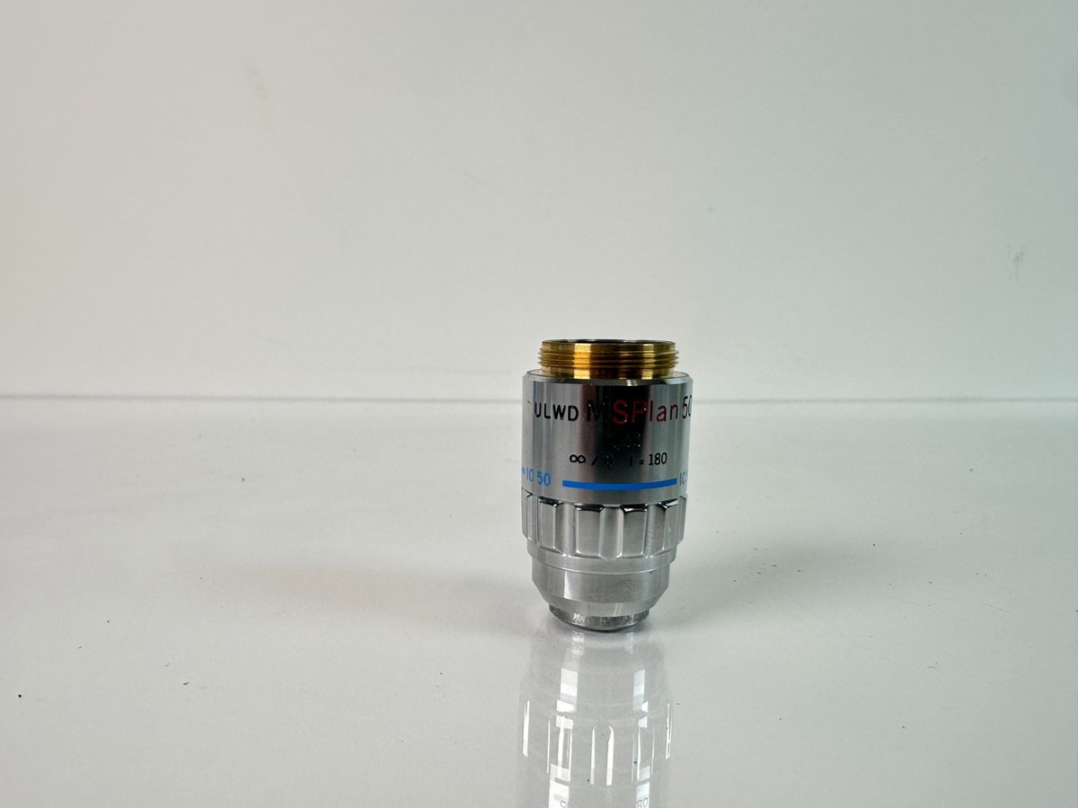 8）オリンパス金属顕微鏡対物レンズSLWD MSPlan50X Olympus ULWD MSPlan 50x 0.55 INFINITY/0 f=180 Objective lens | eBay