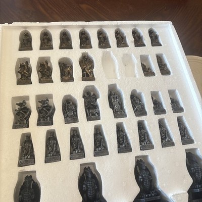 Mystical Creations Dragon Chess Set Battle of the Dragon Realms