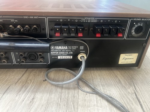 YAMAHA CR-200 Natural Sound Stereo Receiver - untested - Picture 7 of 9