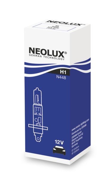 Fits NEOLUX NLX448 Light bulb H1 (1 pcs) 12V 55W Light bulb (Cardboar ⭐UK Stock⭐