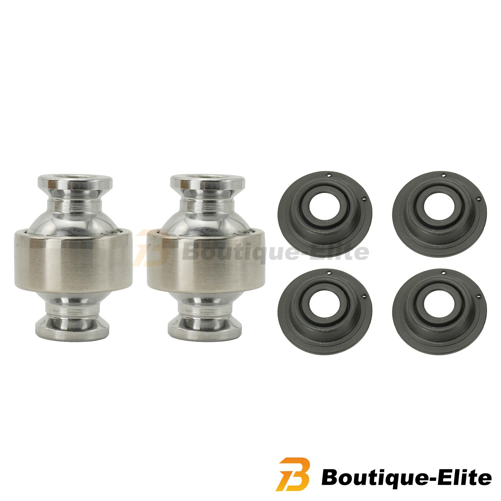 6PCS Upper Control Arm Ball Joint & Gaiters For Ferrari 430 599 612 360 203633