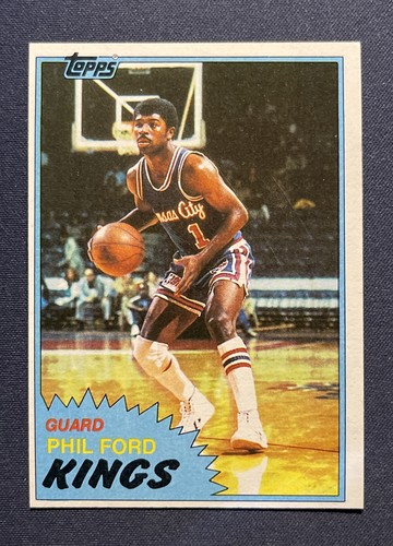 Phil Ford #18 1981 Topps card