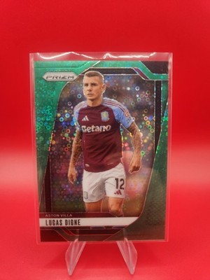 2024-25 Panini Prizm Premier League Lucas Digne #55 1/5 Buchstütze Aston Villa