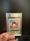 Bandai 2024 One Piece OP07-109 Monkey D. Luffy SR Foil BGS 10 — photo 2