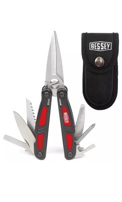 BESSEY Multifunktionswerkzeug Multifunktionsschere DMT Klinge 55mm Edelstahl