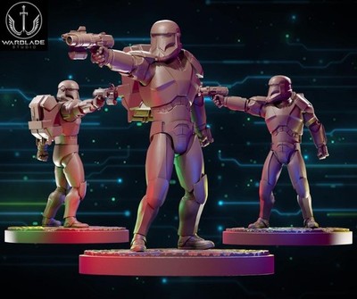 Clone Commando 1 Proxy - Star Wars Legion Shatterpoint kompatibel Warblade