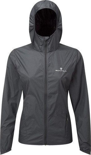 Ronhill Tech All Terrain Womens Running Jacket Black Hooded Run Lightweight - Picture 7 of 8