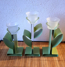 Partylite Votivkerzenhalter TULPEN Trio Teelichter Votivkerzen Frühling NEU