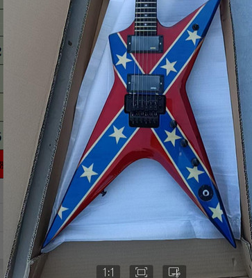 IN stock Dimebag Washburn Electric Guitar Rosewood Fingerboard With FR Bridge