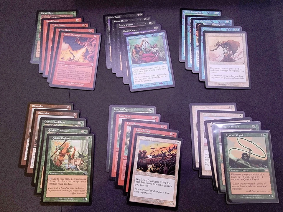 MtG Planeshift 'Domain' Theme Deck from 2001 | Opened – Complete - Image 3 of 4