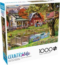 Country Life Country Clubhouse 1000 Piece Jigsaw Puzzle for Adults Challenging