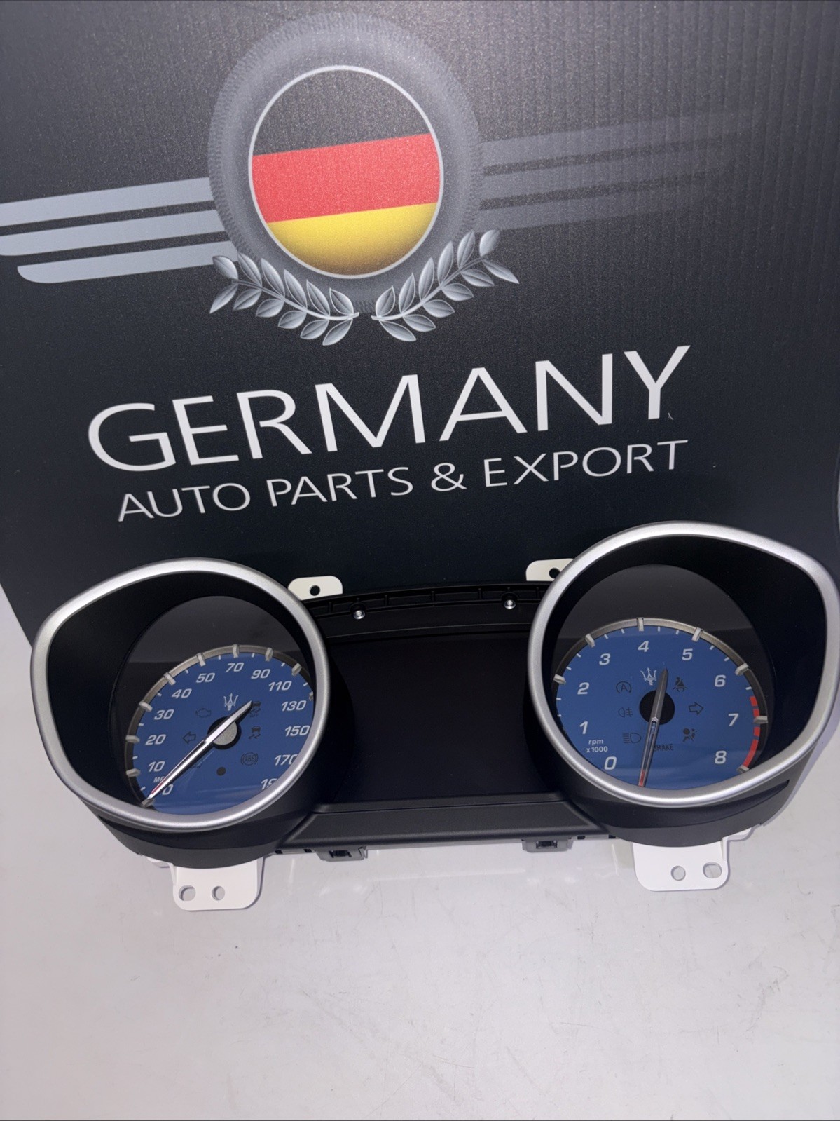 14-17 MASERATI GHIBLI SPEEDOMETER INSTRUMENT GAUGE CLUSTER MILES 670100152 #3314