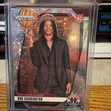 2024-25 Prizm Bub Carrington Rookie Variations RC Fast Break VAR #244 Wizards