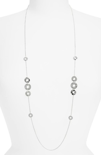 IPPOLITA Senso Galaxy Disc Station Necklace in Sterling Silver 38” L - Picture 2 of 4