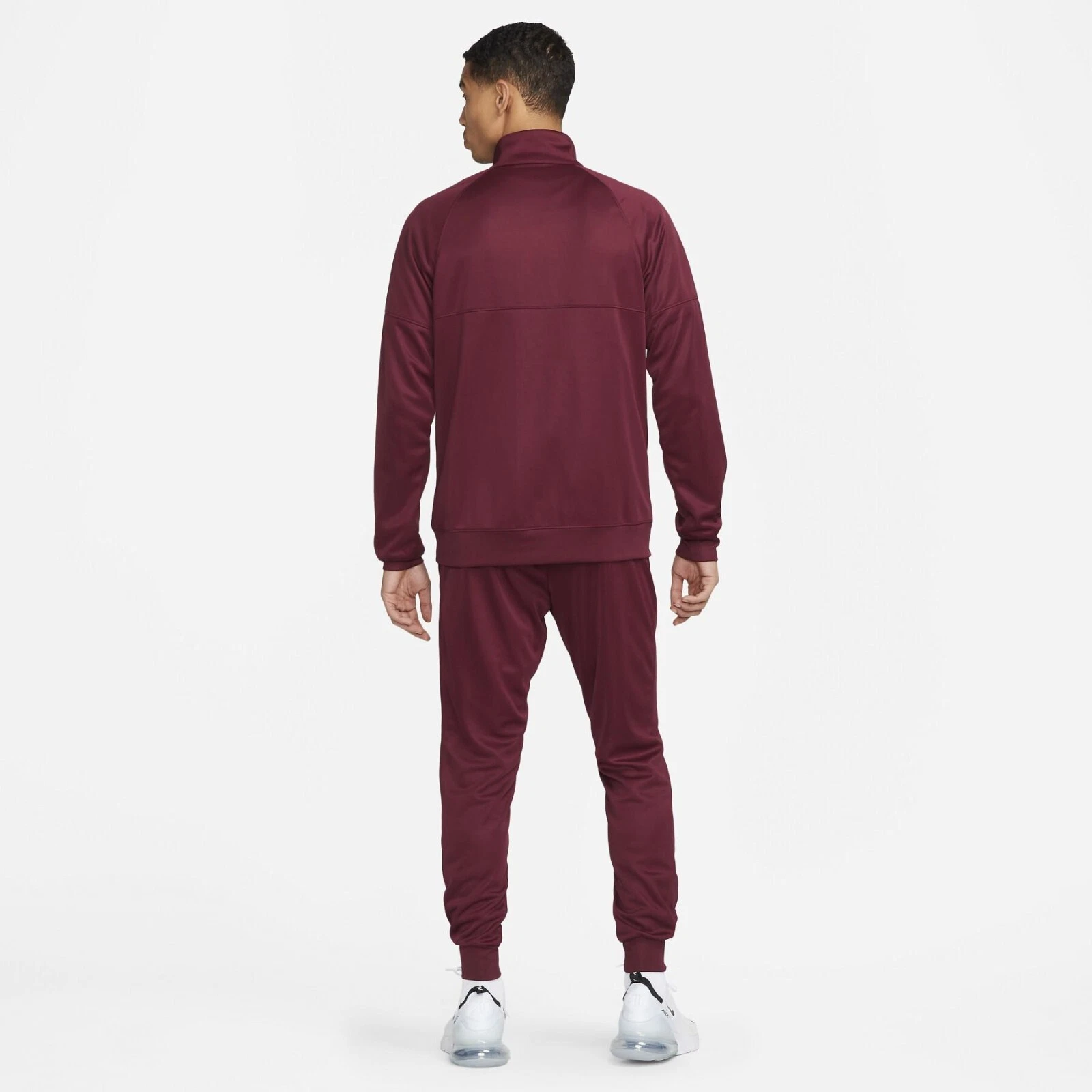 Nike Dri-FIT FC Libero Soccer Tracksuit Men's M Burgundy Performance Activewear 9