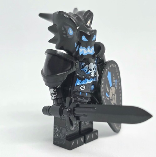 Accessoires Lego personnalisés chevalier médiéval body armure, cape et bouclier pour minifig - Photo 32 sur 148