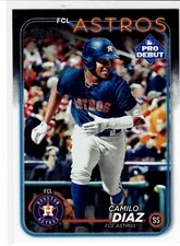 Camilo Diaz Houston Astros 2024 Topps Pro Debut Pro Debut Card