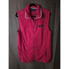 Nwt Lauren James Women's Size Xxl Preptec Fleece Vest Pink